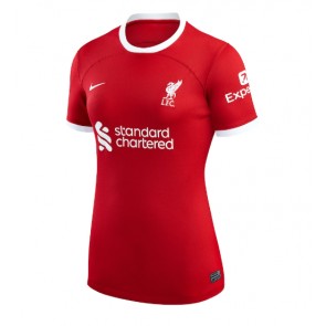 Liverpool kläder Kvinnor 2023-24 Hemmatröja Kortärmad